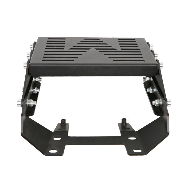 Suitable for RS-X motorcycle sliding mobile tail rack trunk telescopic folding bracket black movable tail rack