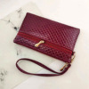 Small clutch bag with zipper, fashionable cute small wallet, 2022 collection, Korean style