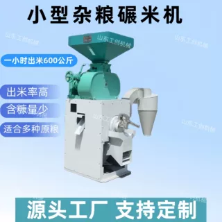 小型家用全自动碾米机 稻谷脱壳细糠分离打米机 可加工鲜米胚芽米