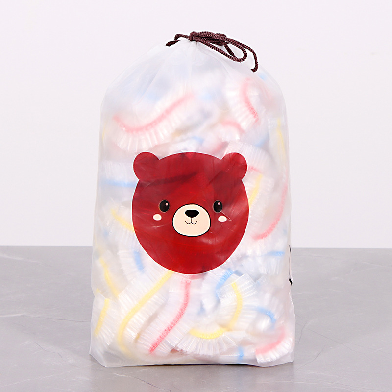 Color elástico desechable PE fresco-Mantenimiento de la cubierta sobras refrigerador fresco-Mantenimiento de la cubierta del Tazón hogar grado alimenticio fresco-Mantenimiento de la cubierta de la película al por mayor