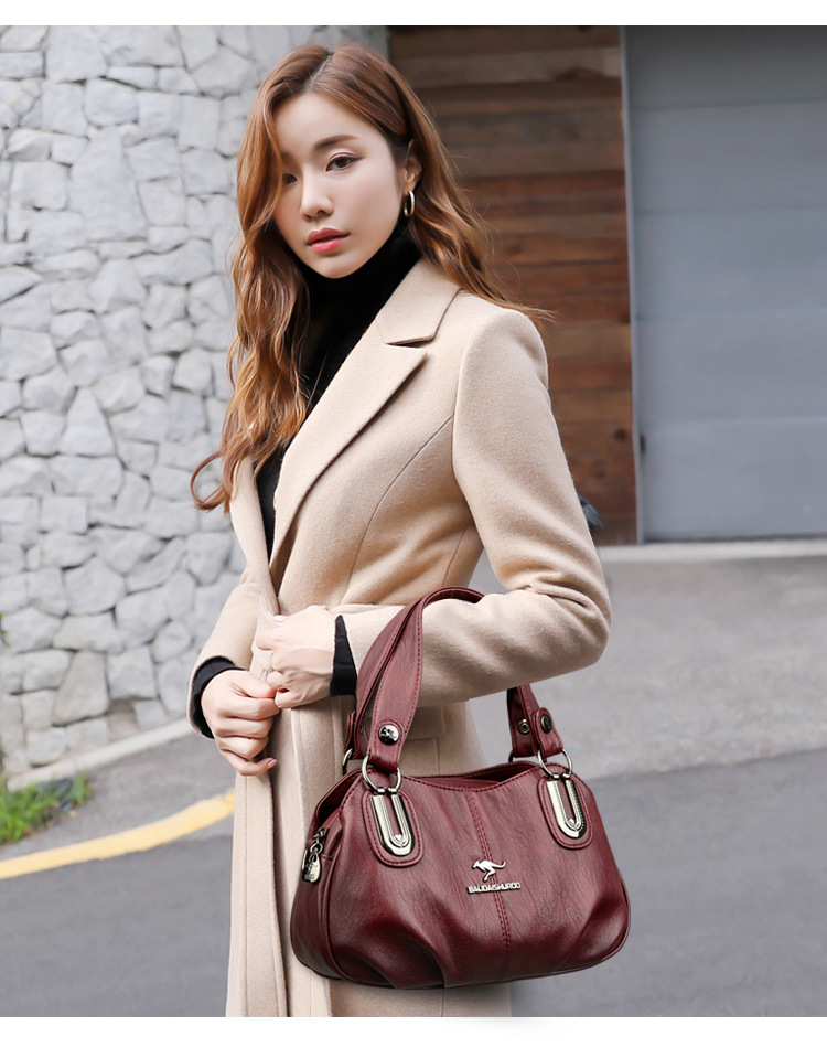 Handbag Women 2024 New Women's One Shoulder Crossbody Fashionable Versatile For Middle Aged And Elderly Mothers Handheld_voghion.com