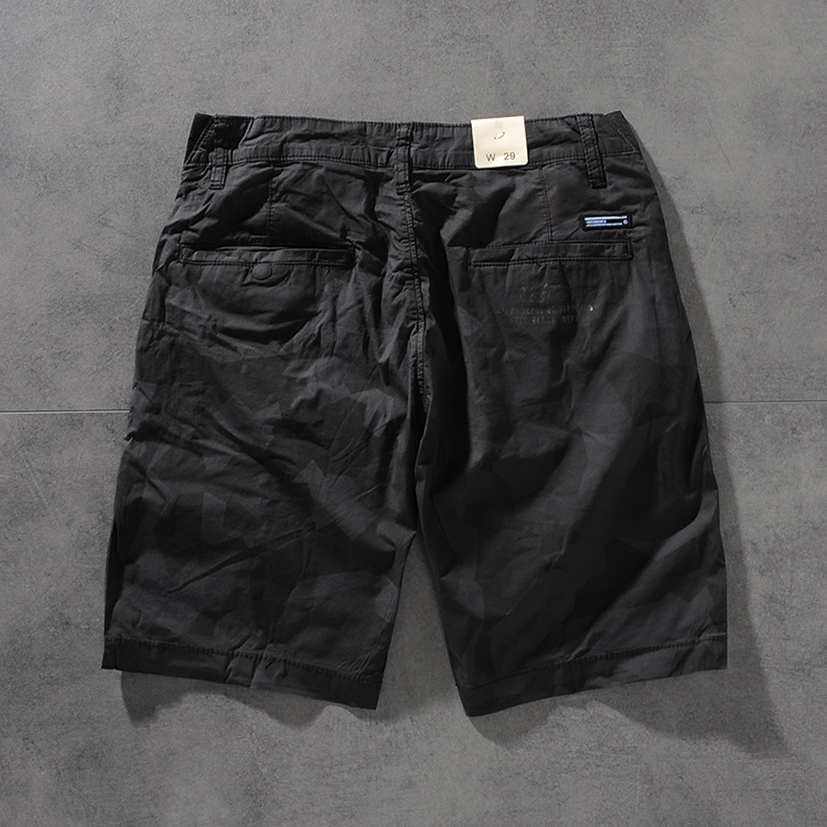 DEESMANCE and CO Spring/Summer New American Comfort Camouflage Men's Casual Pants 5-Point Pants 286 35