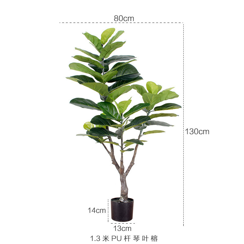 Escenografía de estilo nórdico Simulación de plantas verdes Plantas en macetas Centro comercial Simulación de decoración suave Plantas verdes falsas