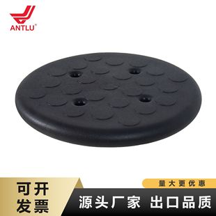 Factory direct anti-static PU foam self-skinning high rebound four-hole stool surface experimental round stool high density invoicable