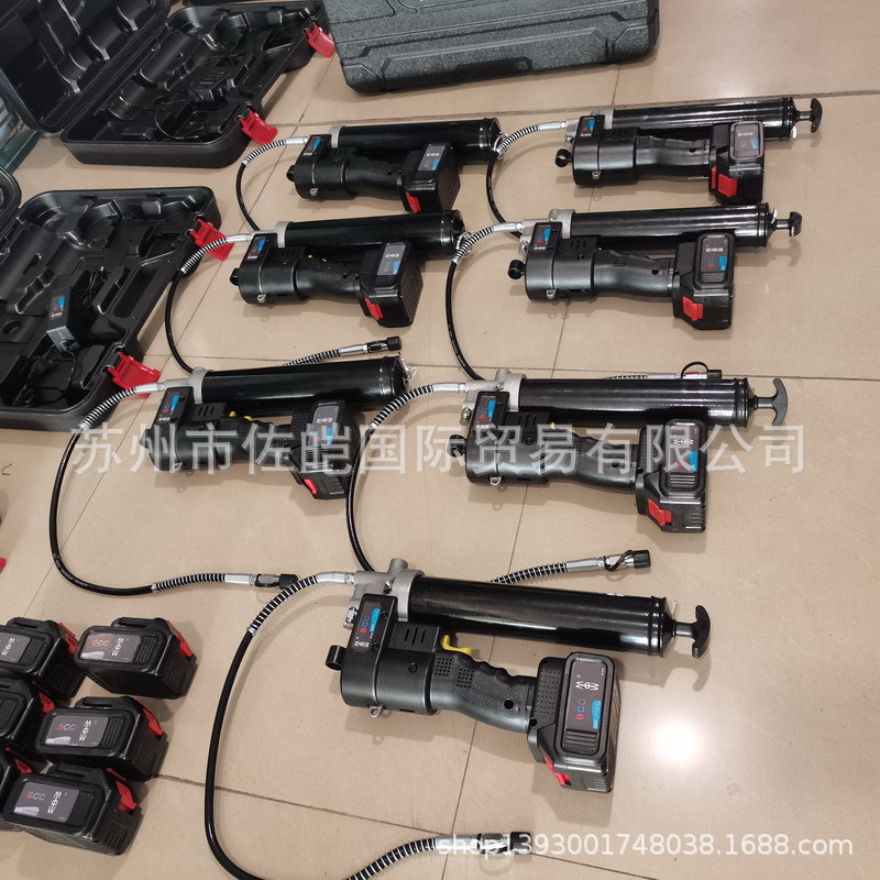 现货批发BCC品牌原装20V锂电池式电动黄油枪 打毛毛虫专业加油枪