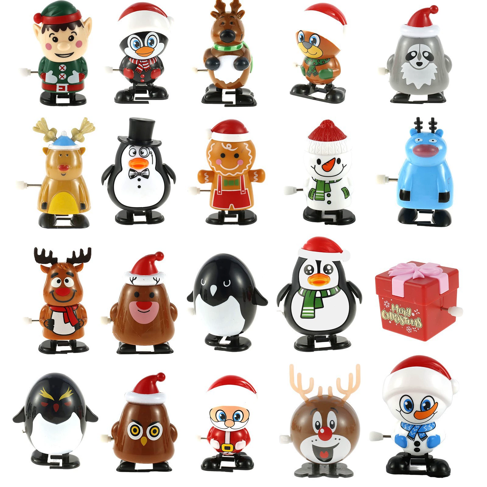 Wind-up toy for elderly, set, pinguin, for import