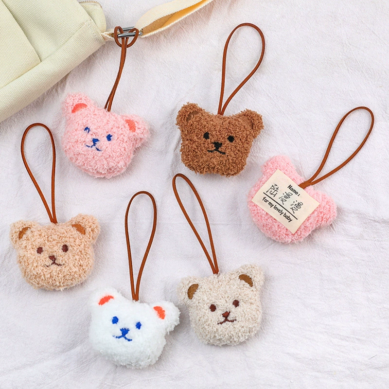 Brand cute cartoon plush children's pendant for kindergarten, with little bears, Birthday gift