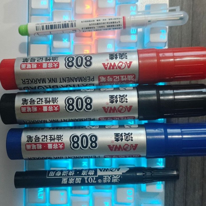 808 bolígrafo de marcado de gran capacidad bolígrafo logístico bolígrafo expreso bolígrafo de marcado pincel grueso bolígrafo de secado rápido