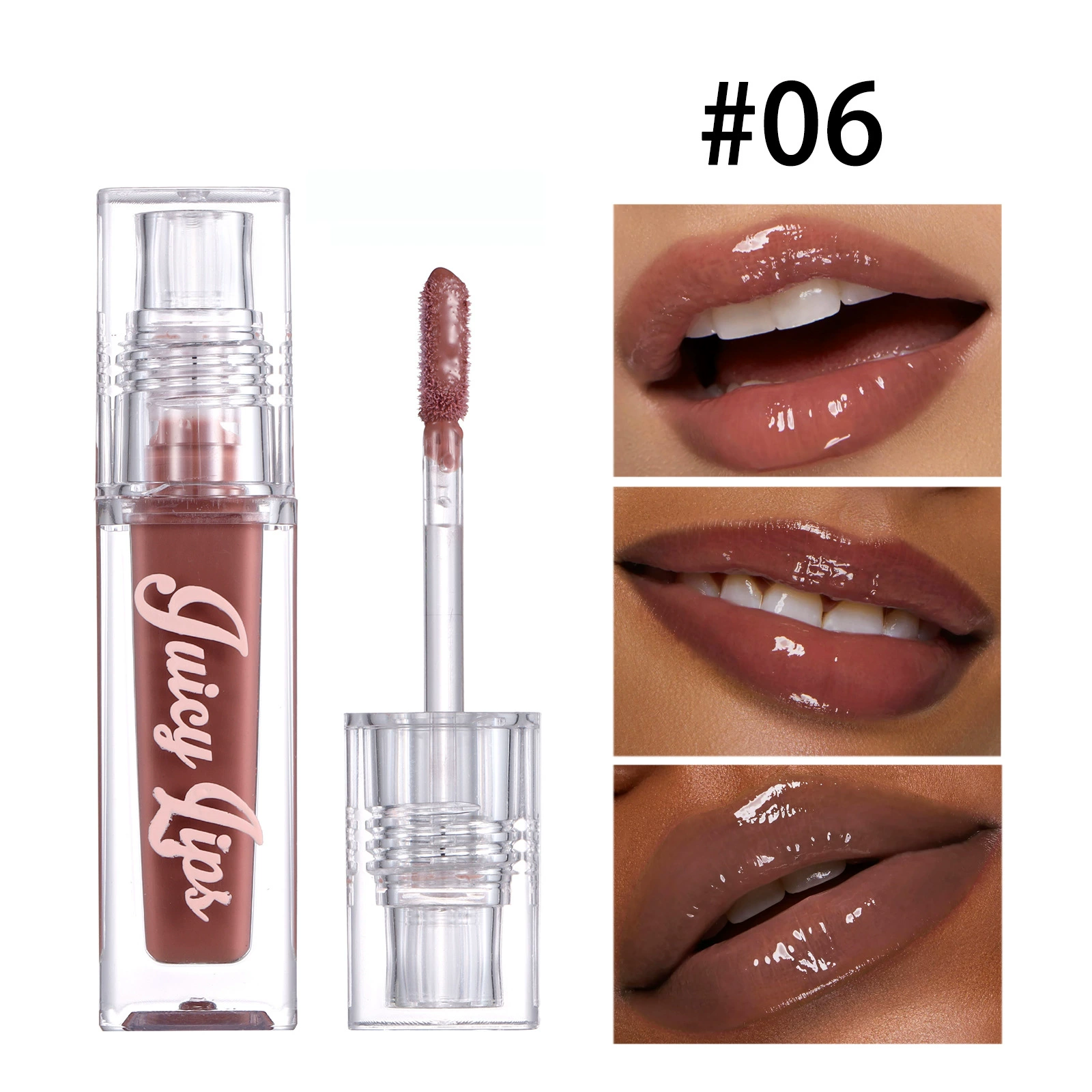 Highlighter Moisturizing Lip Gloss, Intense Hydration & Plumping Mirror Shine, 5.5 g