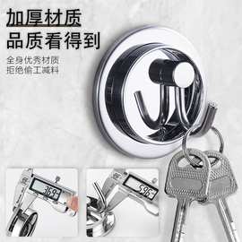 不锈钢挂钩304旋转钩卫生间门后重力圆形钩隐藏单钩衣钩工厂批发