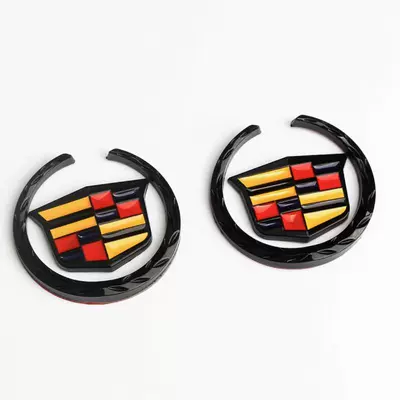 Xts Three-Dimensional Black Wheat Ear – Car logo
