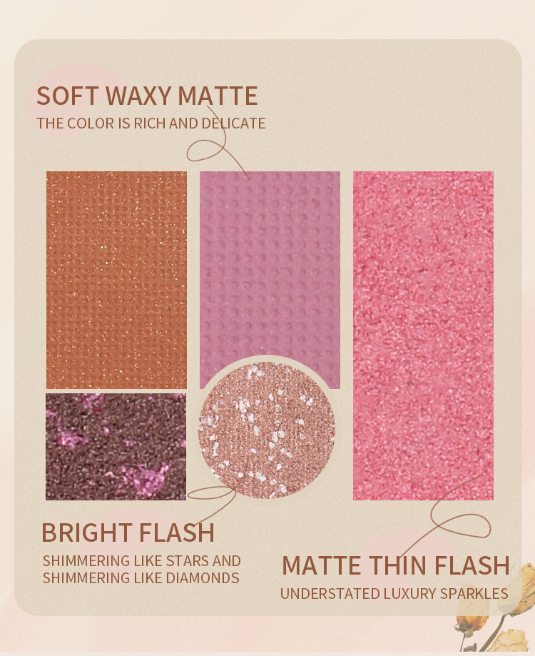 MISSYOUNG Cross-border 20-color eyeshadow palette, paper eyeshadow, pearlescent eye makeup, matte eyeshadow, Amazon Application Scenario