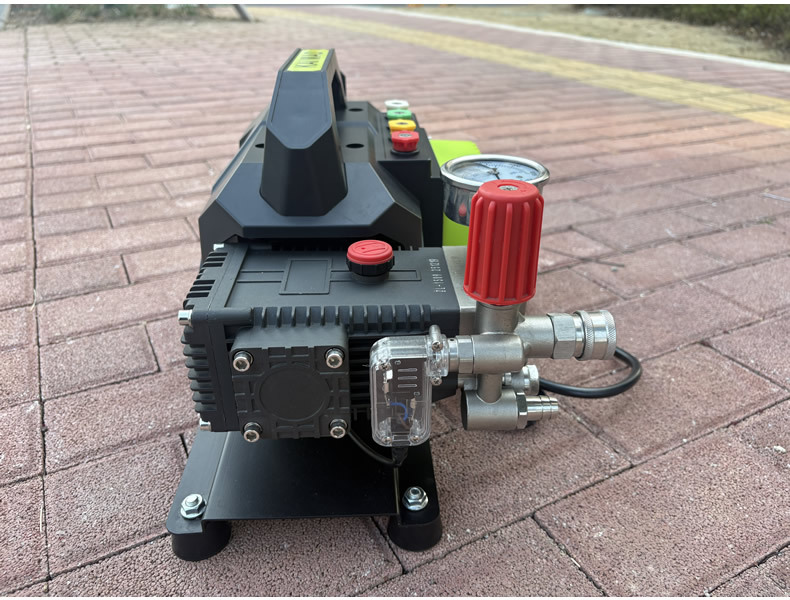 Portable Permanent Magnet Variable Frequency Car Washing Machine with Stainless Steel Pump Head, High-Pressure Oil Fume Pipe Cleaning Machine, Household and Commercial Car Washing Pump