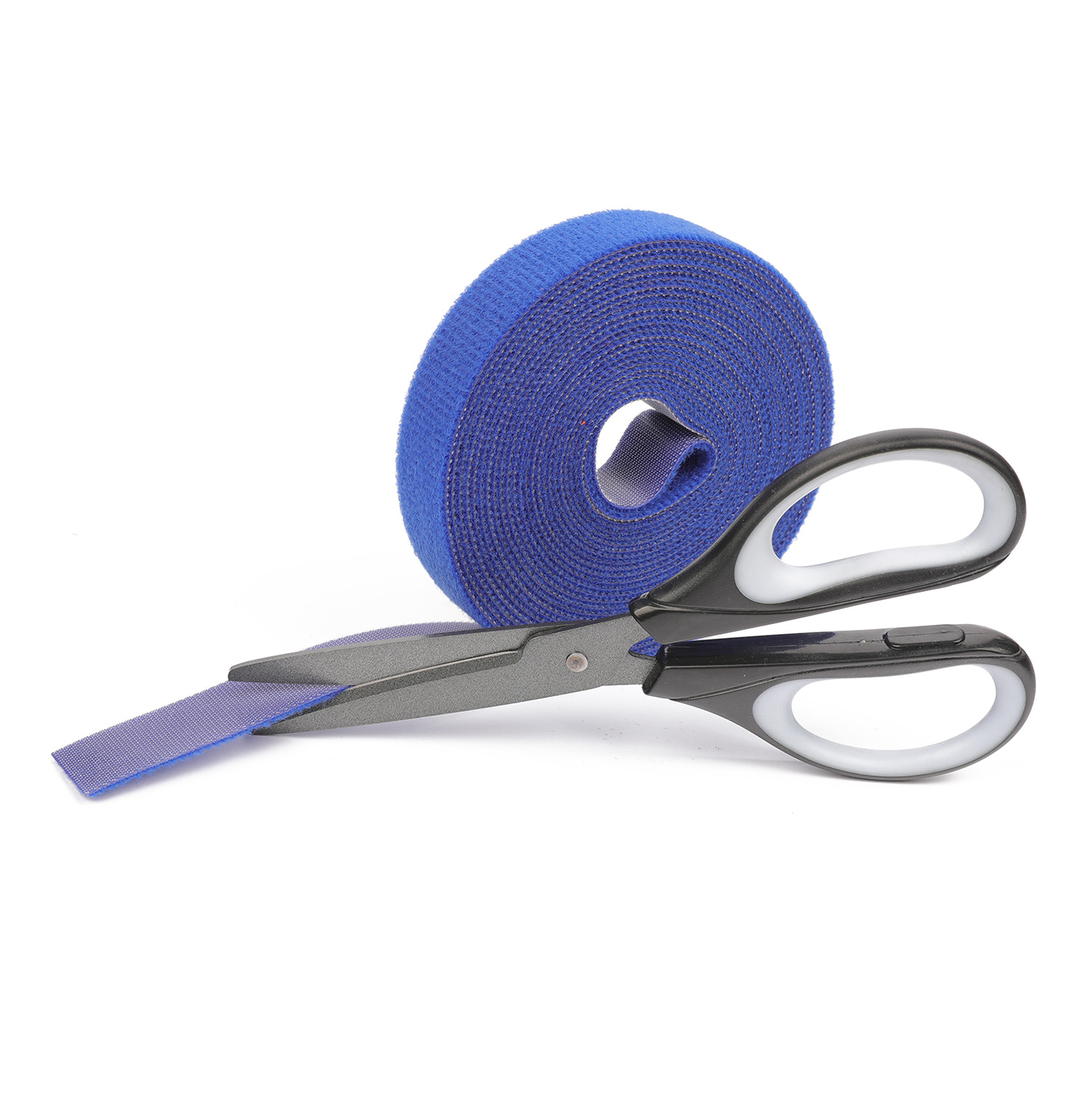 Bridas de cable de velcro autoadhesivas, correas de gestión de cables para organizar cables y cables de datos, correas de nailon para atar plantas.