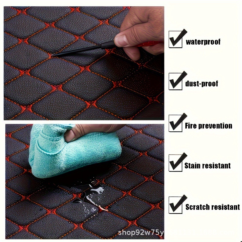Cross-border best-selling universal car floor mats 5-piece set, waterproof, non-slip, durable leather, suitable for all seasons
