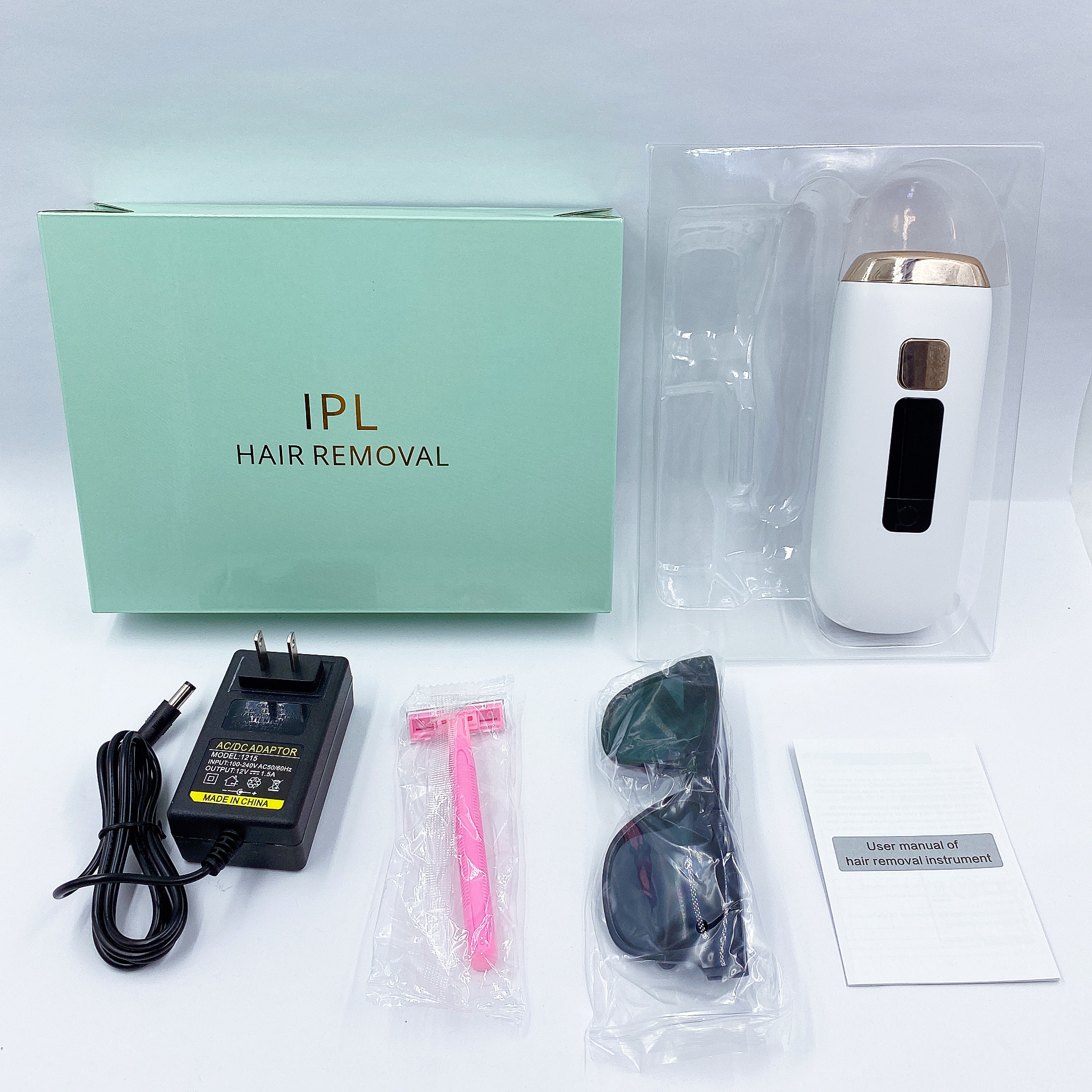 Venta caliente transfronteriza instrumento de depilación salón de belleza pulso fuerte dispositivo de depilación de cuerpo entero hogar portátil IPL fotón rejuvenecimiento de la piel instrumento image 16
