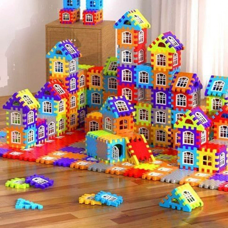 Новые строительные блоки большого размера для детей, которые можно собрать и вставить развивающие игрушки для мальчиков и девочек в качестве подарков для игрового дома.