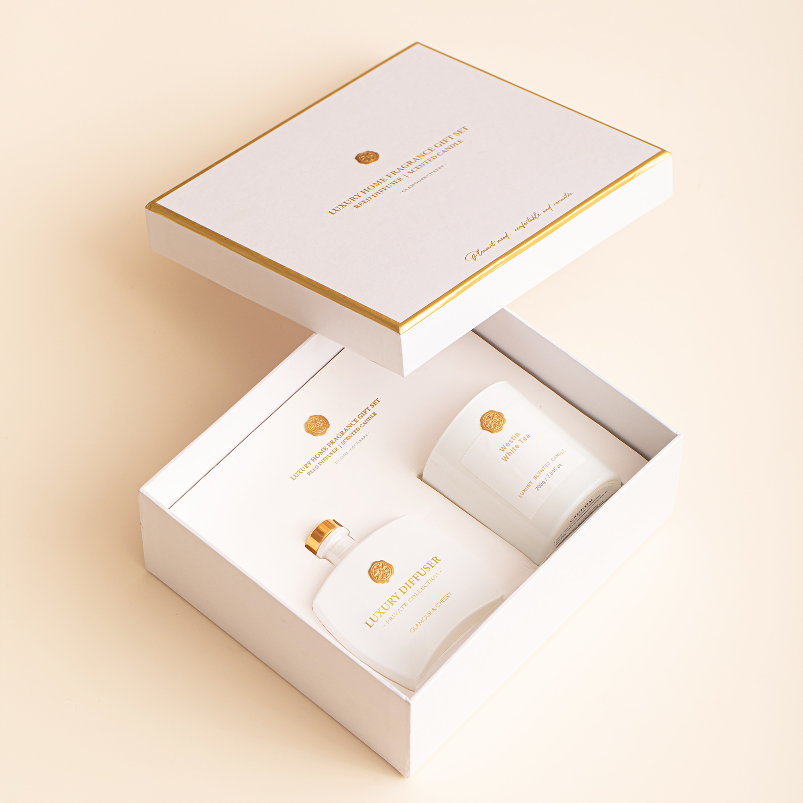 Aromaterapi presentförpackning med långvarig doft för hemmet_voghion.com