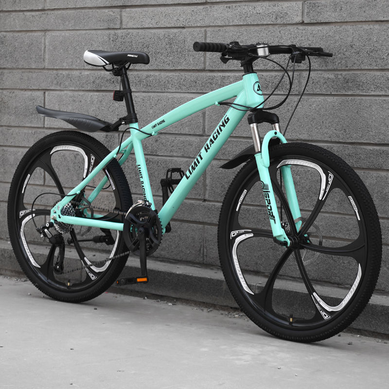 -Зеленый интегрированный колесо на шести ножах- 24inch -21 скорость --- Завод Zhixuan