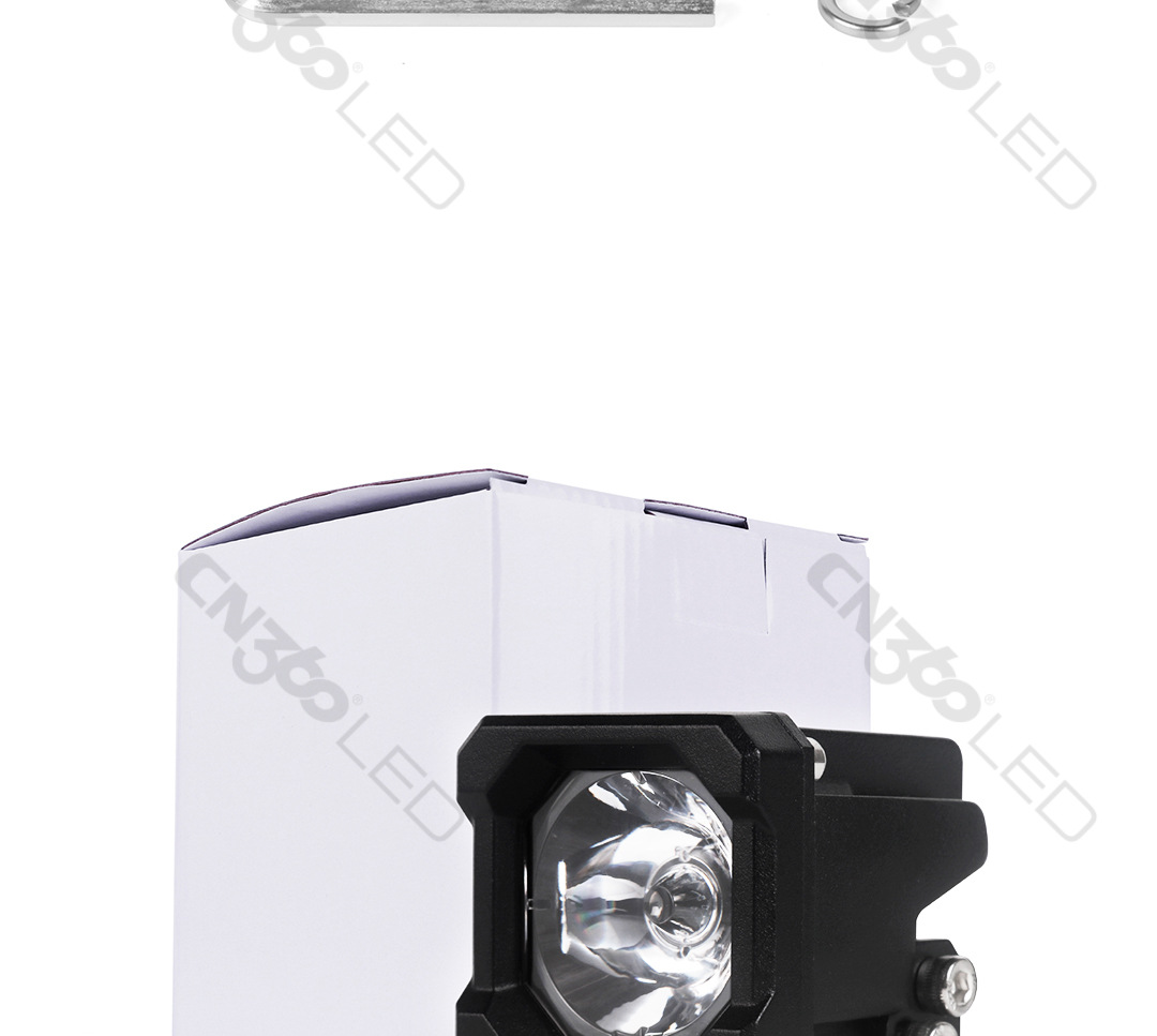 Cn360 3050 Model 2-Inch 25W High-Brightness Led Car Work Light Off-Road Vehicle Modified Auxiliary Lighting Searchlight