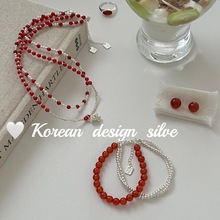����ʥ�����굥Ʒ����������S925������ɫԲ����������С����Ͽ�