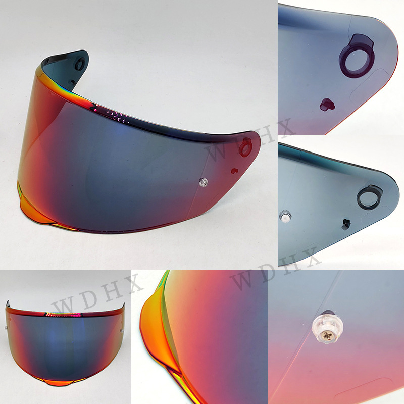 FF820 helmet visor RAPID III day and night universal high-definition large tail fin full-face helmet visor helmet accessory