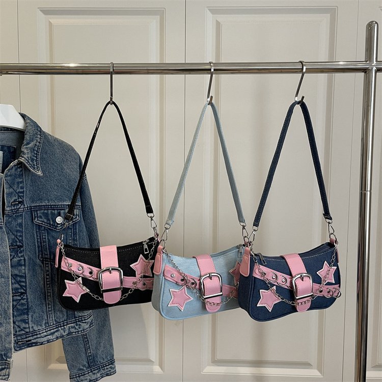 Retro Niche Simple Armpit Bag for Women 2025 New Casual Fashion Portable Shoulder Small Square Bag