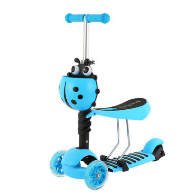 Bebé de música tres en uno de fábrica puede sentarse en niños y niñas niños patinando coche yo-yo 1-2-6 años scooter