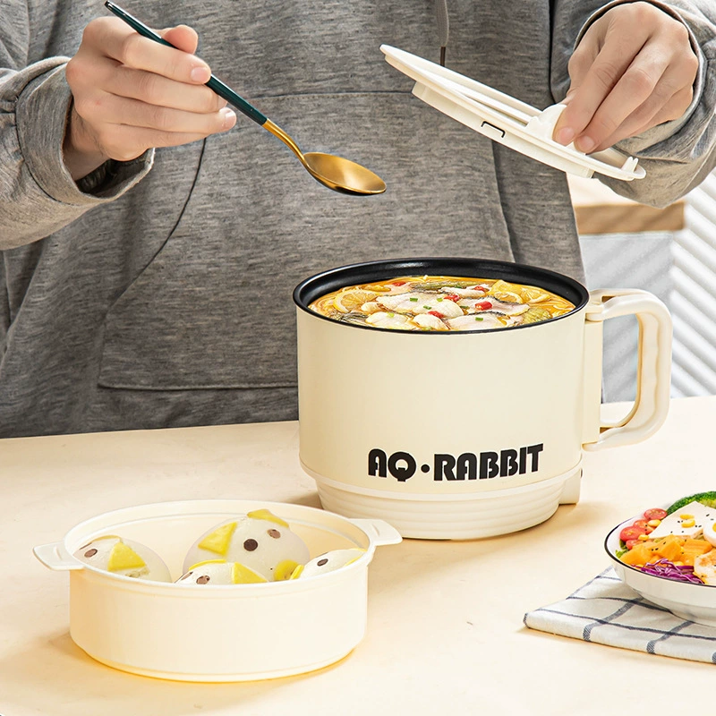 Электрический многофункциональный горшок AQ‑Rabbit, 1,2–2,8 л для лапши и тушения с пароваркой