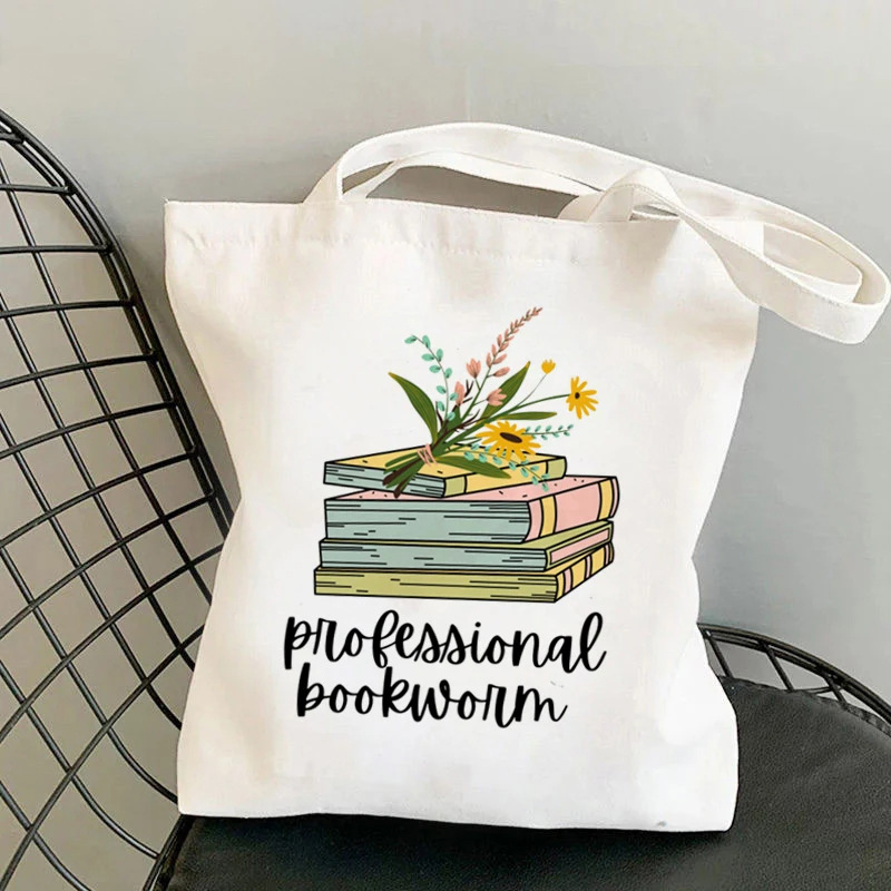 Tendencia transfronteriza florido libros impresión Harajuku moda casual bolso de compras de las mujeres estudiante mochila portátil