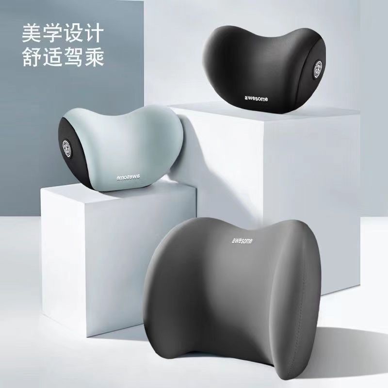 자동차 목 베개 허리 쿠션 뒤 쿠션 허리 좌석 베개 드라이버 허리 PUSHION 허리 세트 자동차