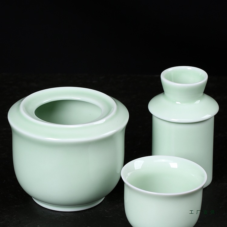 温酒器烫酒壶家用温酒壶热酒壶二两陶瓷酒具烫酒黄酒酒杯酒器
