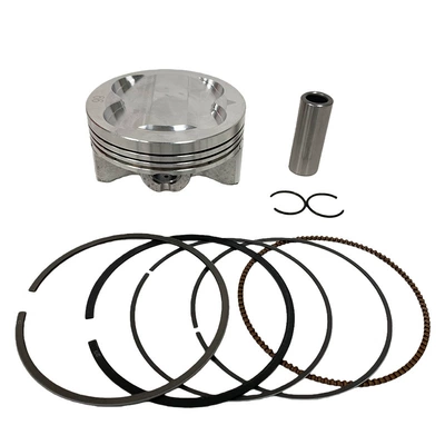 Modified Motorcycle Engine Piston Suitable for Honda Pcx160, Piston Ring Set with Enlarged Size 66mm (Piston, piston ring, piston pin) - pcx160-66mm-piston