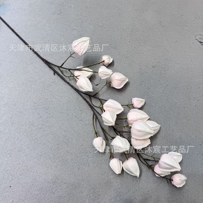 仿真灯笼果婚庆布景插花软装花泡沫木棉果艺商场陈列装饰拍摄道具|undefined