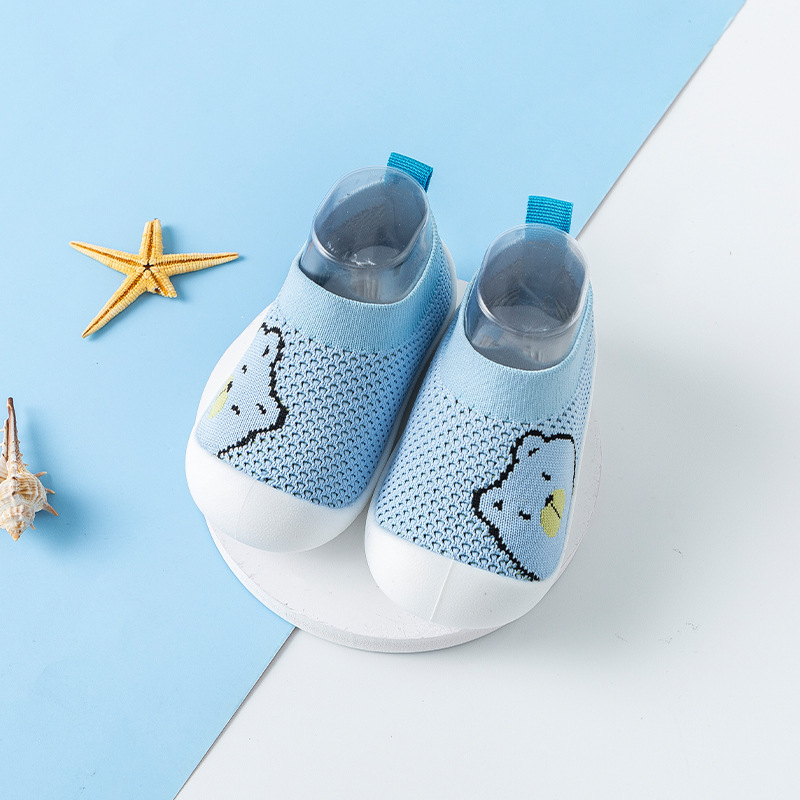 Sandalias para niños de 1 - 3 años, zapatos para bebés varones, zapatos de verano y otoño no se caen, zapatos ligeros