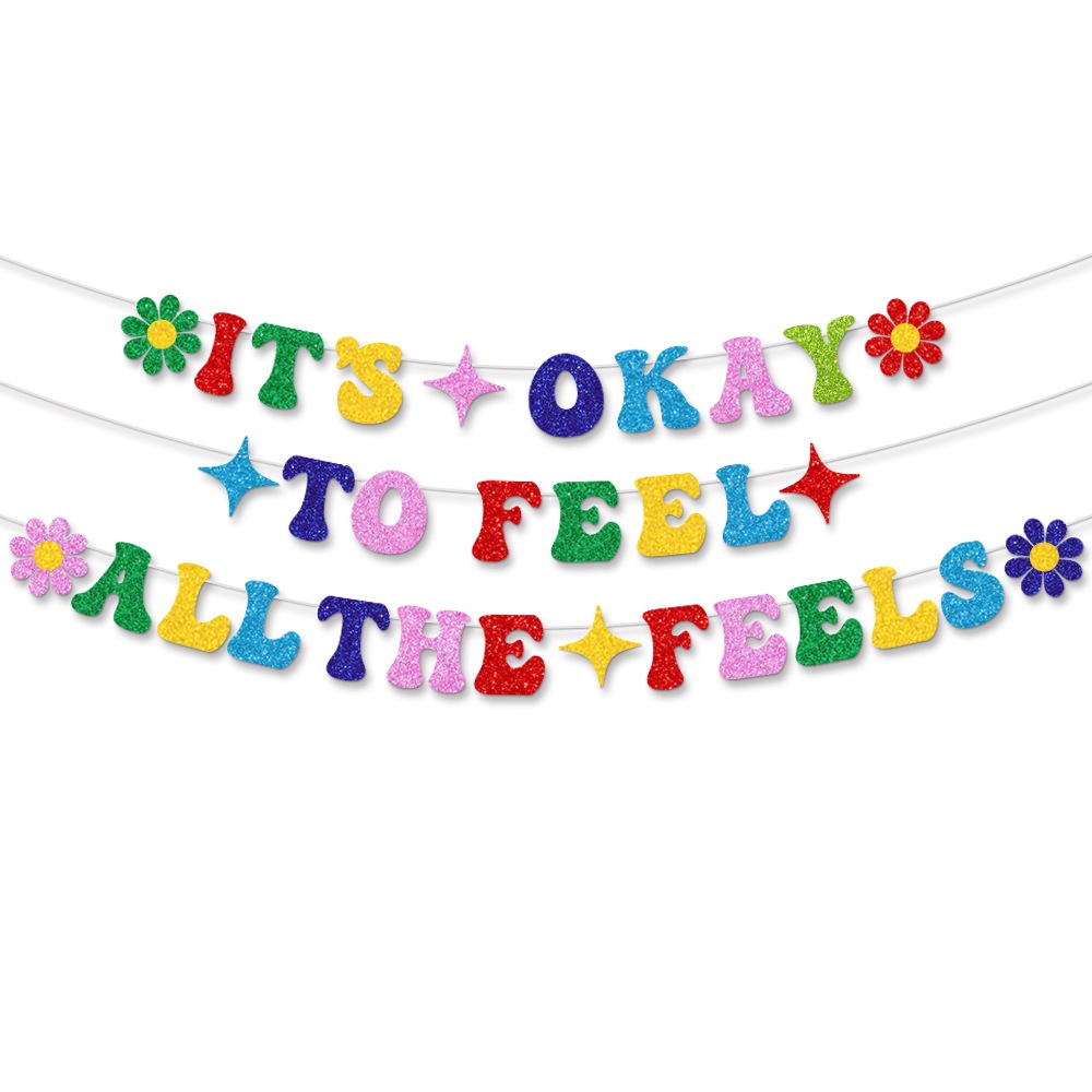 Cross-border New Mind Task Force Theme Party Decoration Banner de cumpleaños