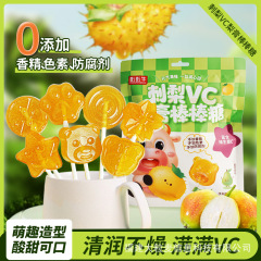 彭彭牛刺梨VC梨膏ロリポップ甘酸っぱい甘い形萌え趣味子供レジャーお菓子キャンディー