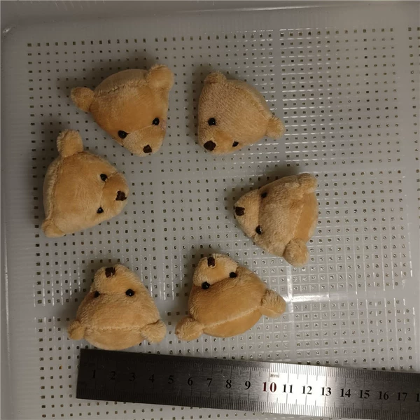 5cm brown bear head