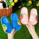 Slip-on slippers for children boys summer children's indoor non-slip non-stinky bottom integrated home shoes for girls