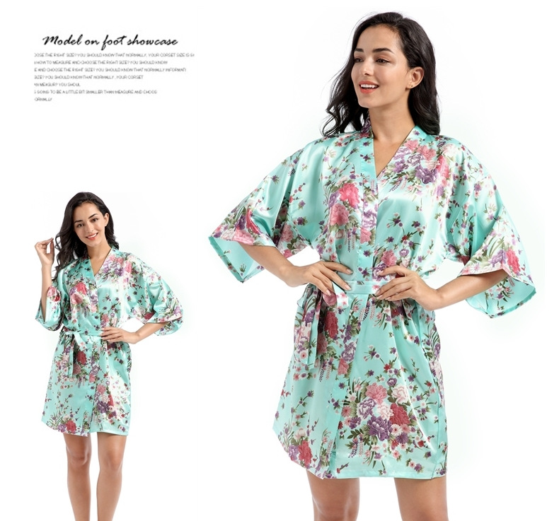 Daily Women's Elegant Lady Flower Imitated Silk Polyester Pajama Sets display picture 3