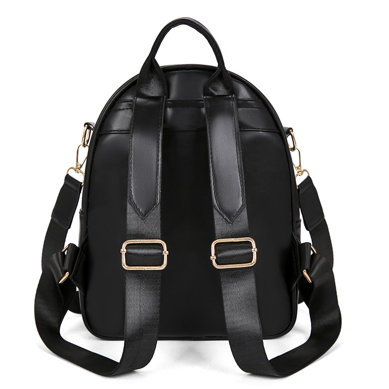 Bolsos para mujer 2023 nueva mochila de cuero suave casual para mujer, mochila pequeña multifuncional de viaje simple y ligera de moda