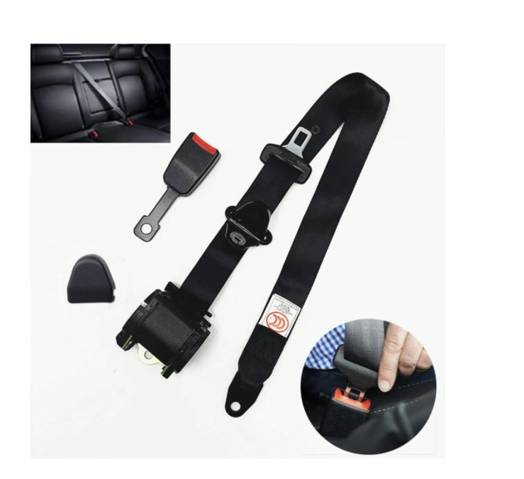 Three-Point Car Seat Belt, Fully Automatic Retractable, Driver's Oblique Shoulder Safety Belt, Regardless of Left or Right 3C
