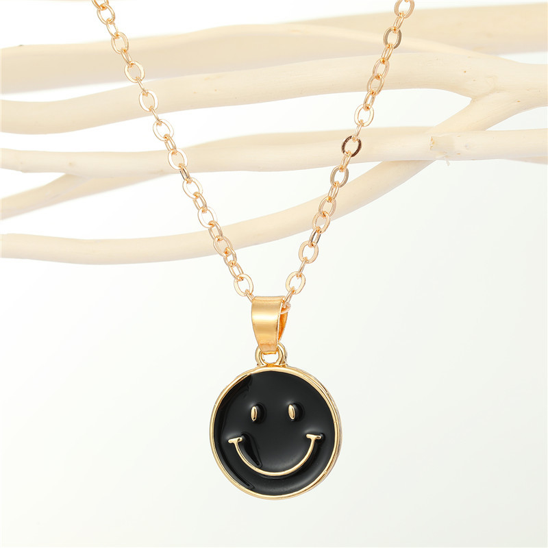 Nihaojewelry Cute Smiley Alloy Multicolor Necklace Wholesale Jewelry display picture 3