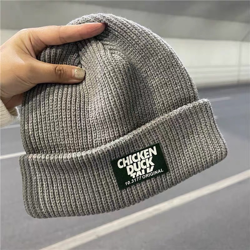 Gebreide beanie muts voor dames en heren met oorbescherming_voghion.com