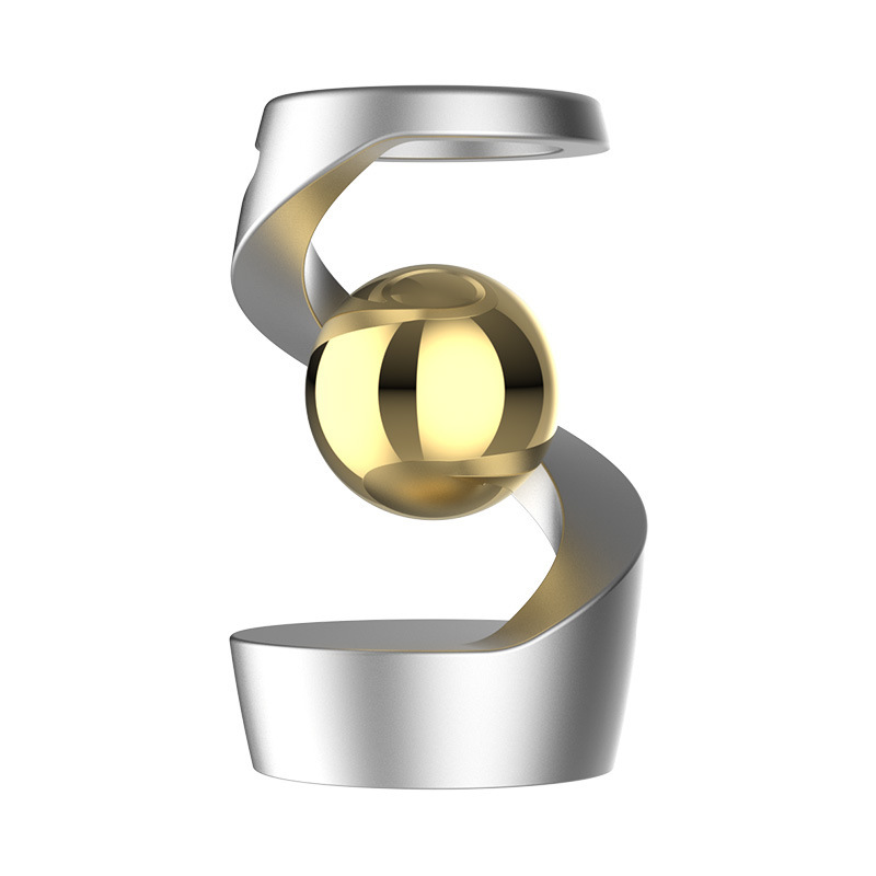 자이로 실버 + 골드 비즈