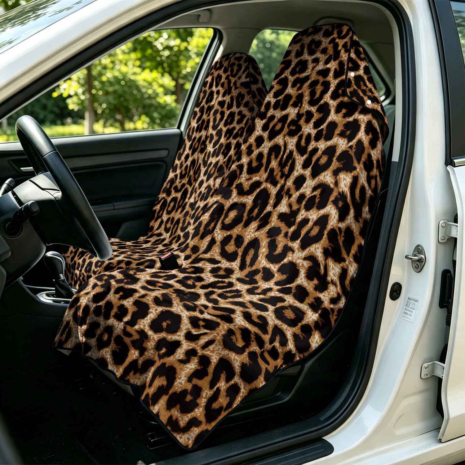 2-piece dual-use car seat cover, ultra-fine fiber, can be used as a beach towel, printed car protective seat cover 13