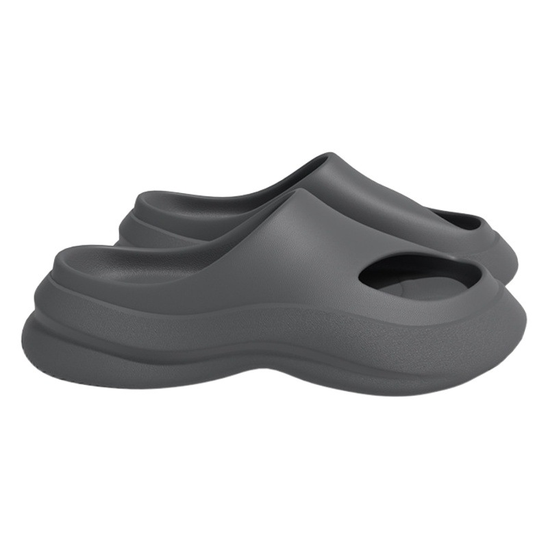 Zapatillas de papá eva de suela gruesa para mujer, pareja de deportes al aire libre de verano, sandalias y zapatillas de playa de fondo suave antideslizante para hombres