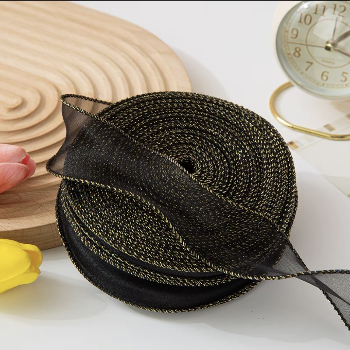 Tela Onda Perlada para Envoltura Floral — DIY Decoración y Repostería