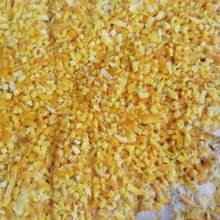 速冻橙子皮冷冻去橙皮丁丁果酱果粒馅料急冻