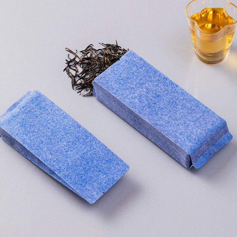彩色蚕丝纯铝散茶茶叶袋牛皮纸铝箔食品袋大红袍一次性棉纸小泡袋
